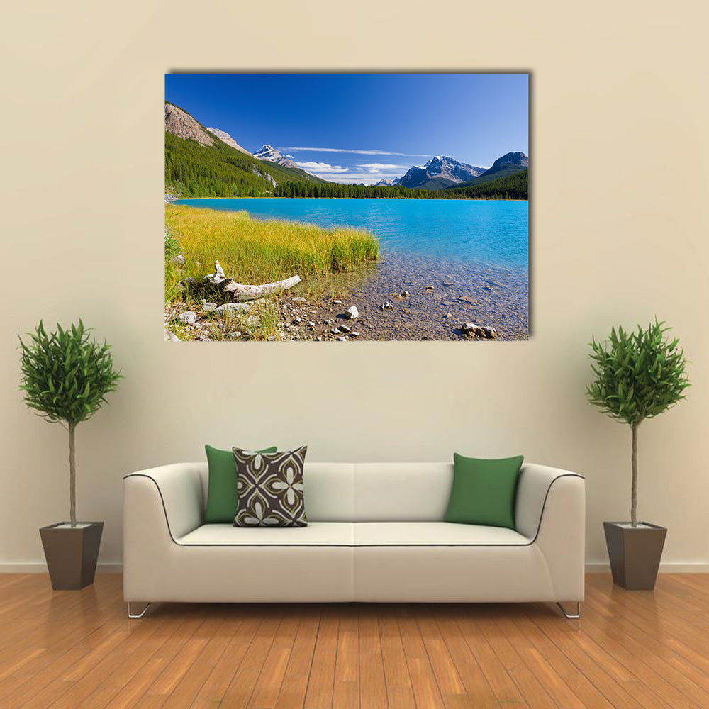 Beautiful Canadian Landscape Photo was taken on sunny day wall art