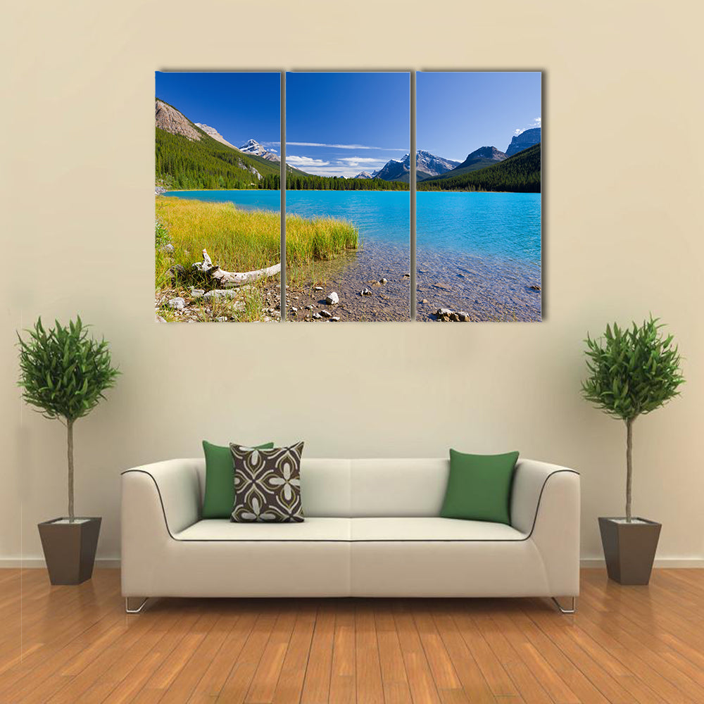 Beautiful Canadian Landscape Photo was taken on sunny day wall art
