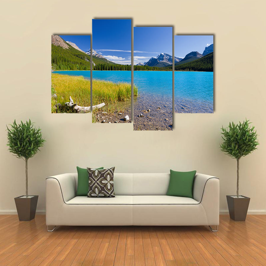 Beautiful Canadian Landscape Photo was taken on sunny day wall art