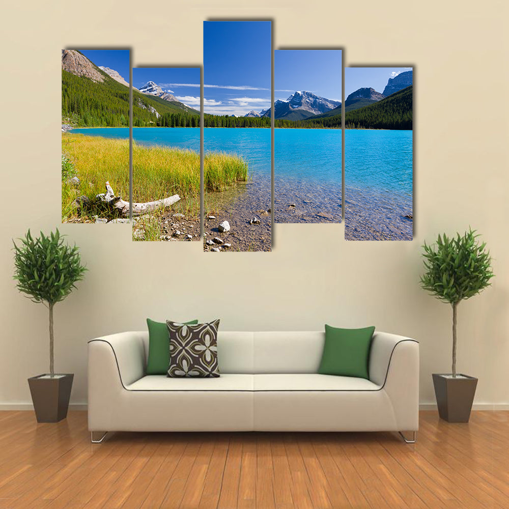 Beautiful Canadian Landscape Photo was taken on sunny day wall art