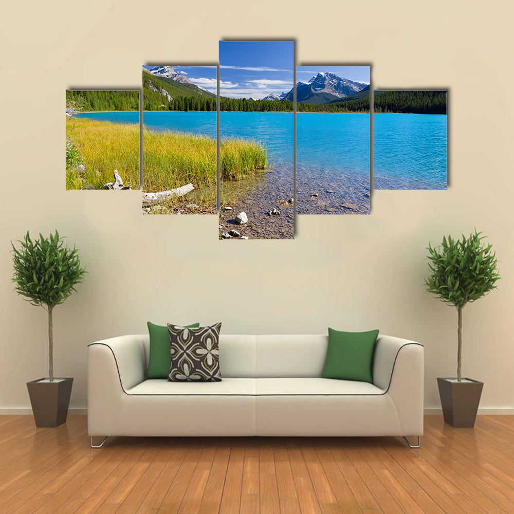 Beautiful Canadian Landscape Photo was taken on sunny day wall art