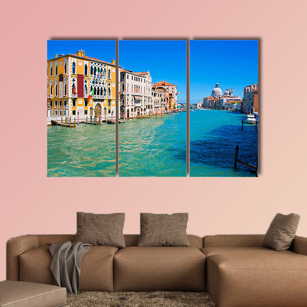 Famous Canal Grande in Venice, Italy multi panel canvas wall art