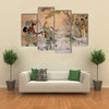 Chinese Classic Wall Drawing Multi Panel Canvas Wall Art