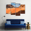 Wadi Rum desert landscape,Jordan Multi panel canvas wall art