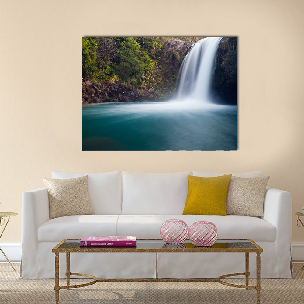 Water from volcano Mt Ruapehu Multi Panel Canvas Wall Art