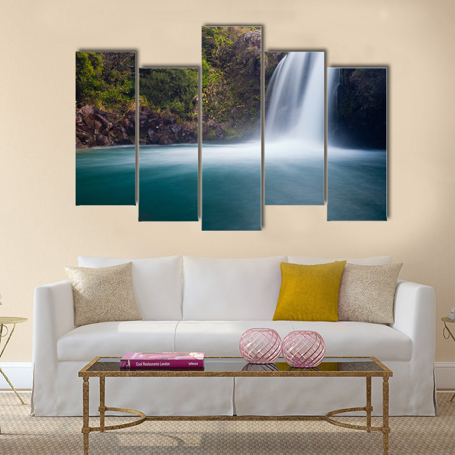 Water from volcano Mt Ruapehu Multi Panel Canvas Wall Art