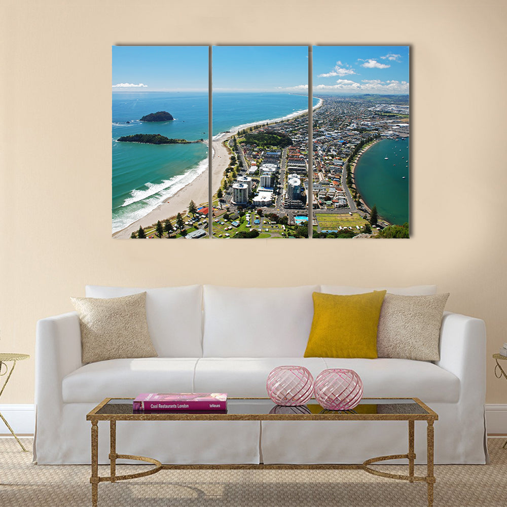 Mount Maunganui, New Zealand Multi panel canvas wall art