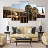 Beautiful Scenery of the famous Omayyad Mosque Multi panel canvas wall art