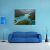 Pivsko lake in Montenegro Multi Panel Canvas Wall Art