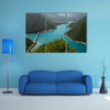 Pivsko lake in Montenegro Multi Panel Canvas Wall Art