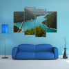 Pivsko lake in Montenegro Multi Panel Canvas Wall Art