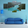 Pivsko lake in Montenegro Multi Panel Canvas Wall Art