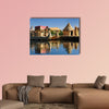 Peru, floating Uros islands on the Titicaca Lake, multi panel canvas wall art