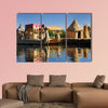 Peru, floating Uros islands on the Titicaca Lake, multi panel canvas wall art