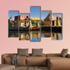 Peru, floating Uros islands on the Titicaca Lake, multi panel canvas wall art