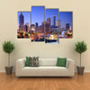 Morning view of downtown Atlanta, Georgia, USA Multi panel canvas wall art