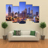 Morning view of downtown Atlanta, Georgia, USA Multi panel canvas wall art