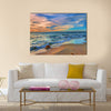 Sunset beach Perth Western Australia Multi Panel Canvas Wall Art