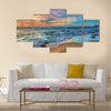 Sunset beach Perth Western Australia Multi Panel Canvas Wall Art