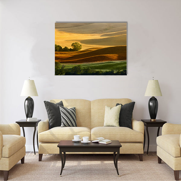 Countryside landscape in Tuscany region of Italy Multi Panel Canvas Wall Art