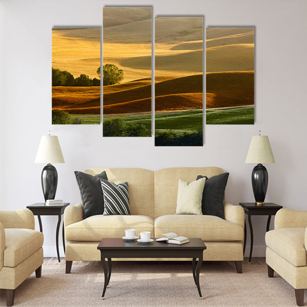Countryside landscape in Tuscany region of Italy Multi Panel Canvas Wall Art