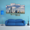 Modern arabic City Abu Dhabi Landscape and cityscape panorama multi panel canvas wall art