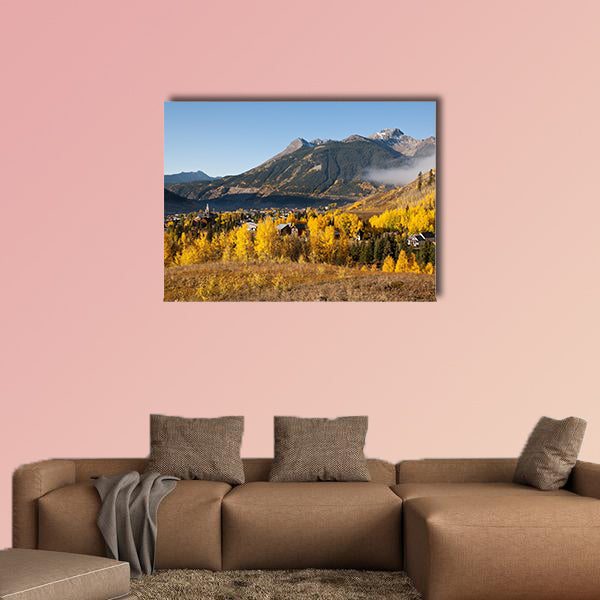 Autumn in Silverton, Colorado multi panel canvas wall art