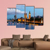 Big Ben and Westminster Bridge in the Evening, London, wall art