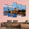 Big Ben and Westminster Bridge in the Evening, London, wall art