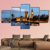 Big Ben and Westminster Bridge in the Evening, London, wall art