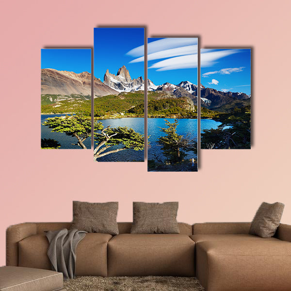 Laguna Capri and mount Fitz Roy, Los Glaciares National Park, wall art