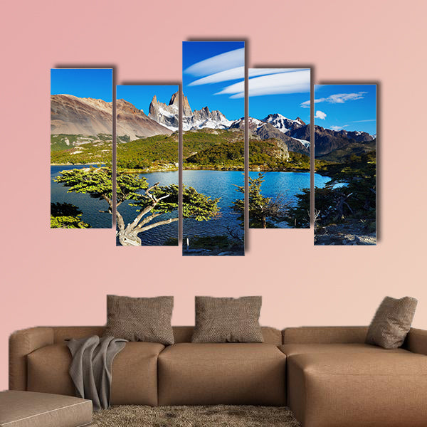 Laguna Capri and mount Fitz Roy, Los Glaciares National Park, wall art