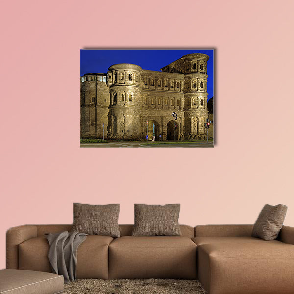 Evening view of the Porta Nigra Black Gate, Germany wall art