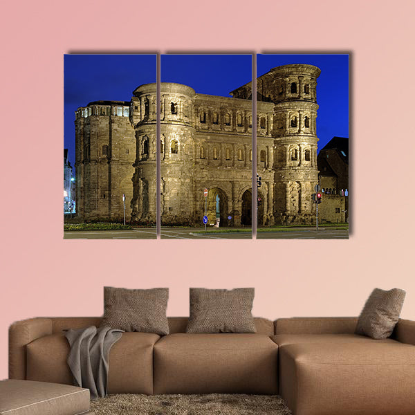 Evening view of the Porta Nigra Black Gate, Germany wall art