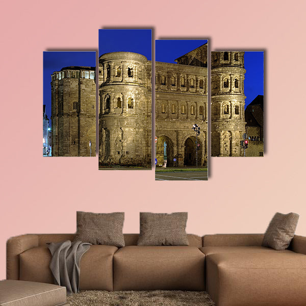 Evening view of the Porta Nigra Black Gate, Germany wall art