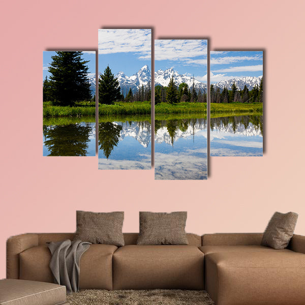 Grand Teton National Park Multi panel canvas wall art