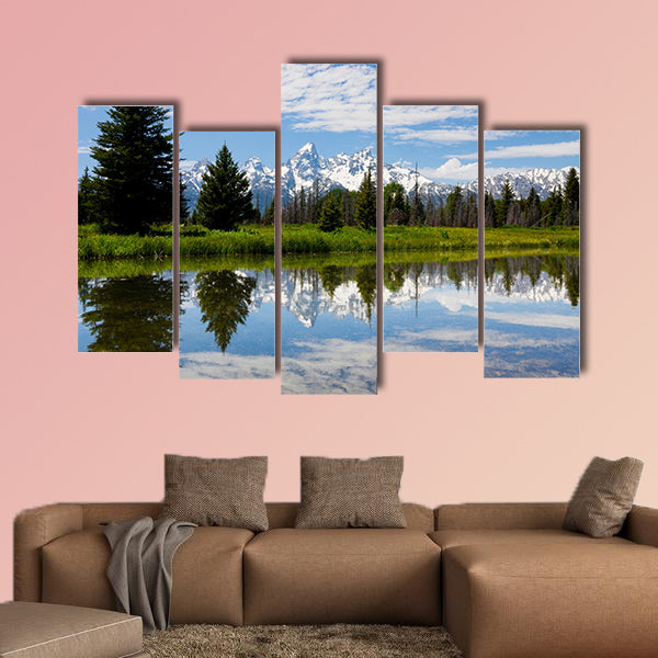 Grand Teton National Park Multi panel canvas wall art