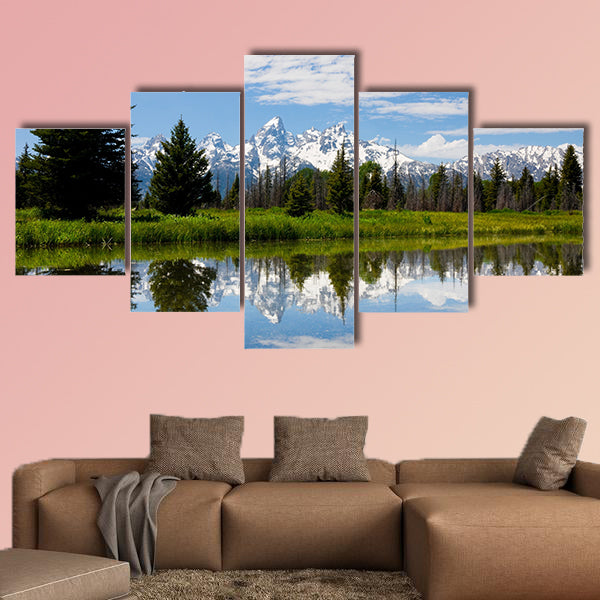 Grand Teton National Park Multi panel canvas wall art