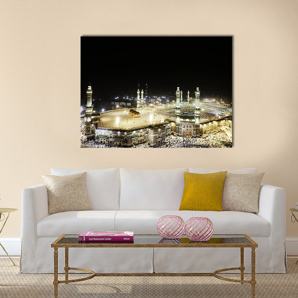 beautiful holy kaaba multi panel canvas wall art