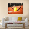 Tennis background Multi panel canvas wall art