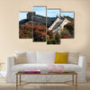 Great wall in the golden autumn multi panel canvas wall art