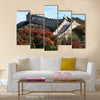 Great wall in the golden autumn multi panel canvas wall art