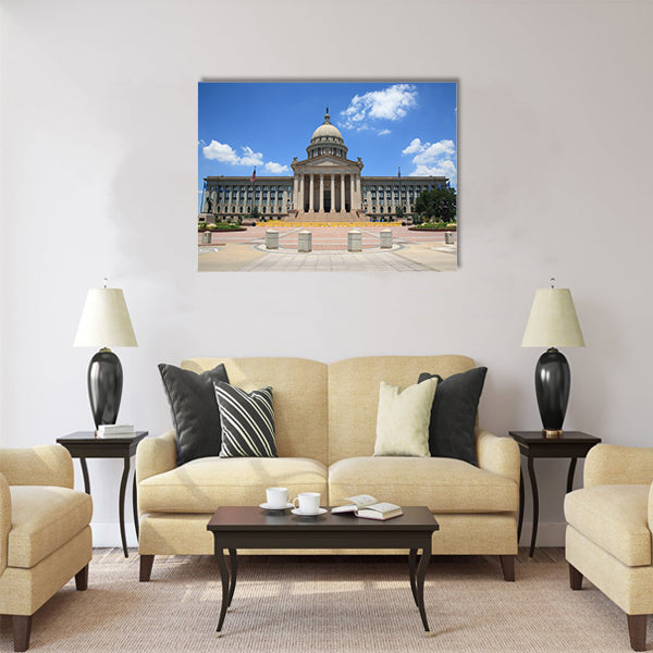 Oklahoma State Capitol Building Multi panel canvas wall art