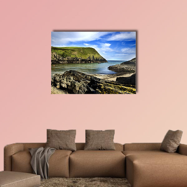 A typical cliff landscape at Cork, Ireland multi panel canvas wall art