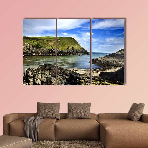 A typical cliff landscape at Cork, Ireland multi panel canvas wall art