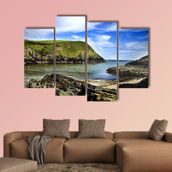 A typical cliff landscape at Cork, Ireland multi panel canvas wall art