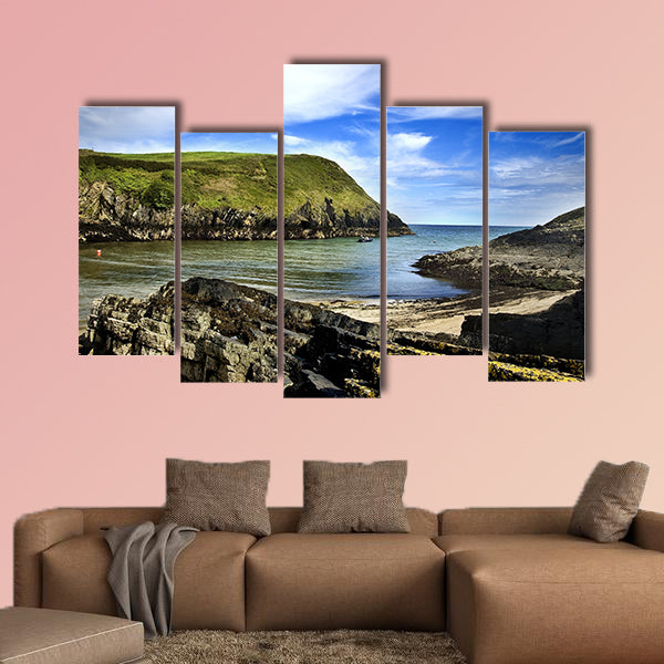 A typical cliff landscape at Cork, Ireland multi panel canvas wall art