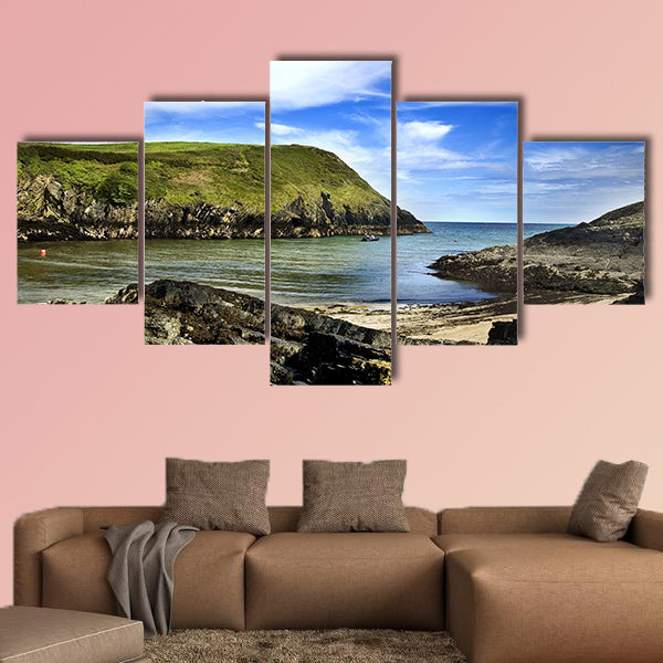 A typical cliff landscape at Cork, Ireland multi panel canvas wall art