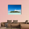  Uninhabited or Desert Island in the Blue Lagoon multi panel canvas wall art