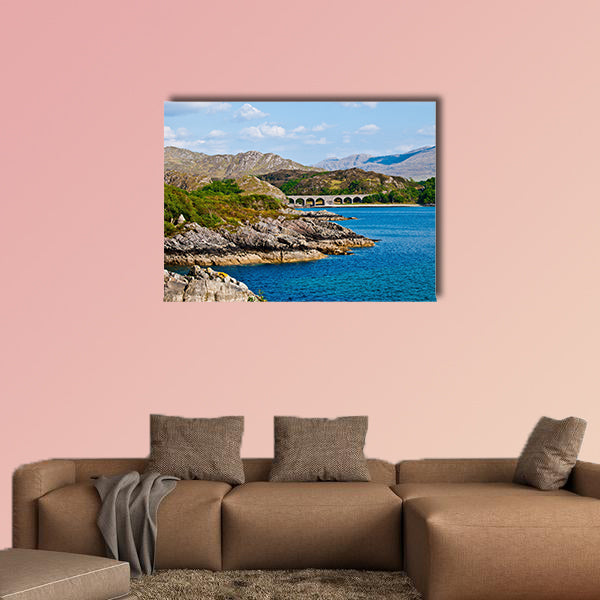 Beautiful rural scenery in the heart of Scotland multi panel canvas wall art